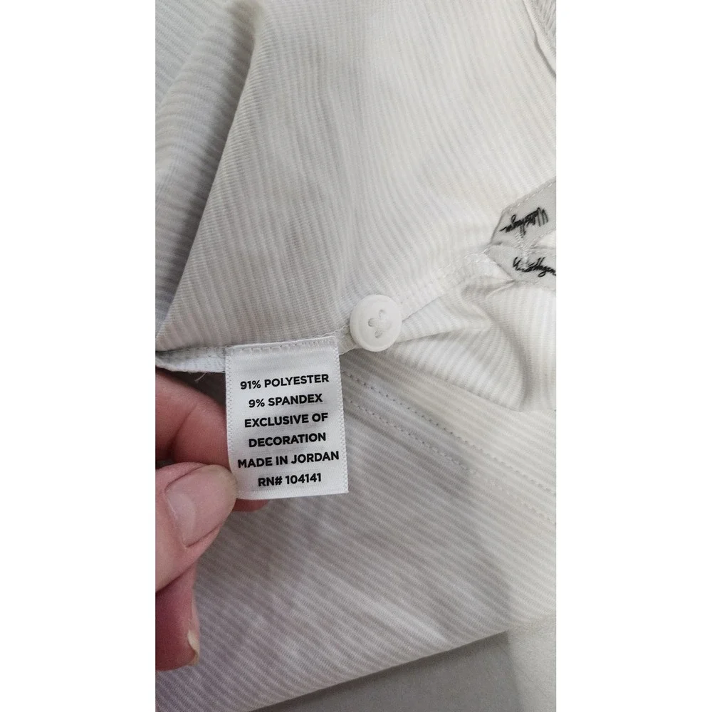 Walter Hagen Polo Shirt Mens XXL White New